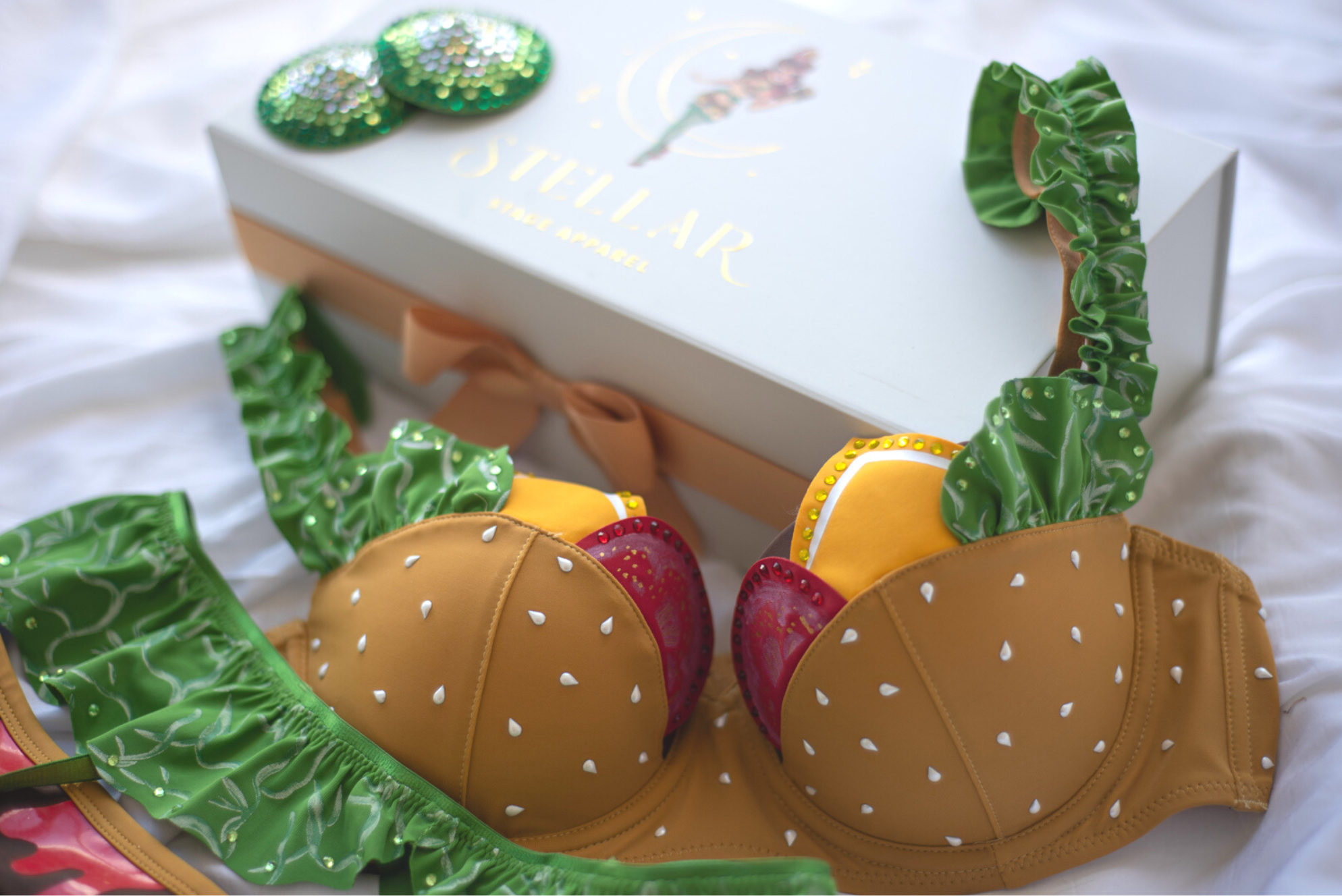 Sexy Burger Lingerie set